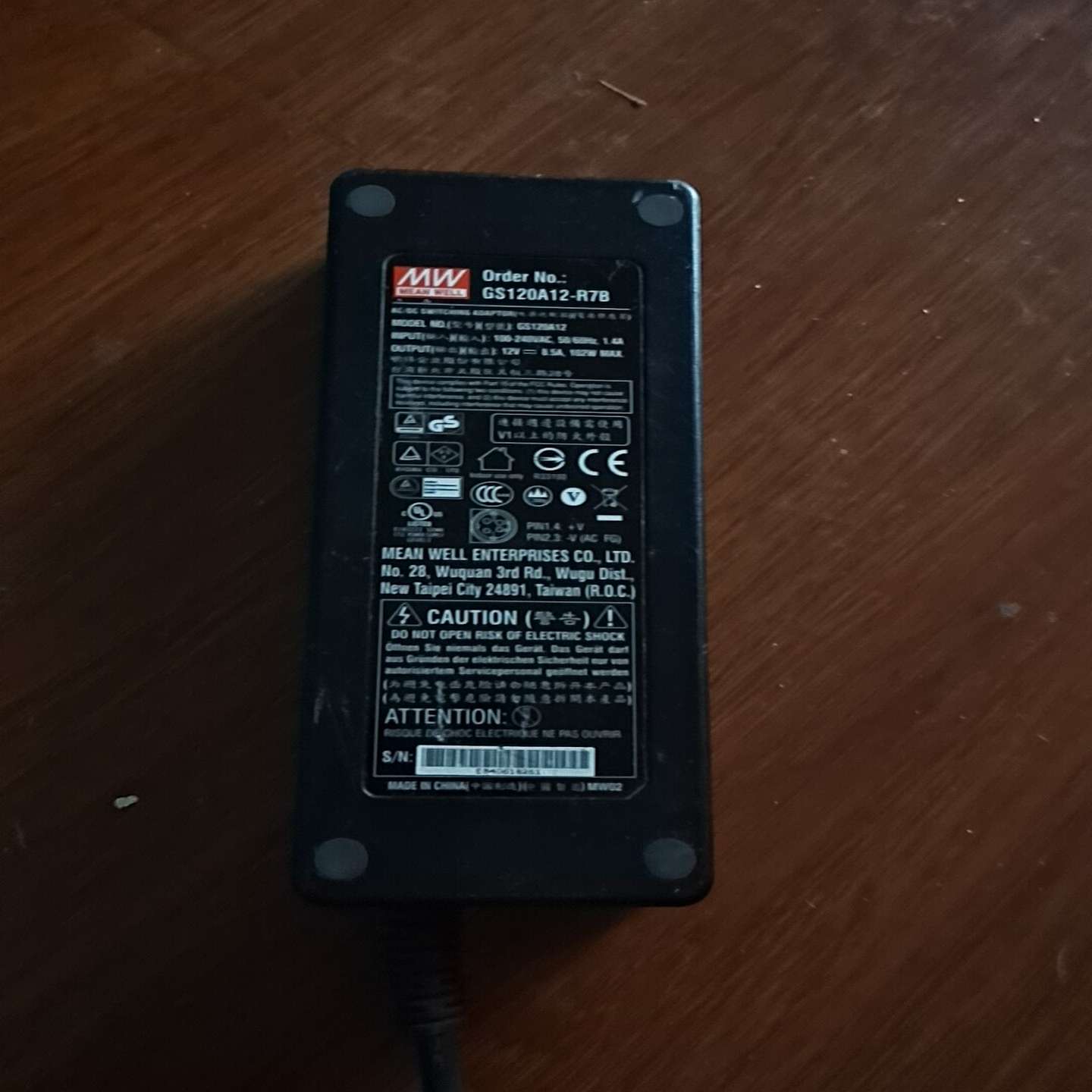 台湾明纬GST120A12-R7B 102W12V8.5A低~询价