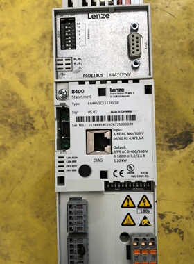 寻IE84AVSCE1124VX0伦茨8400变频器E8