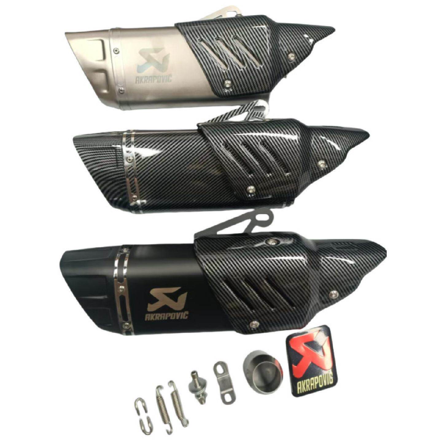 摩托排气管ninja250400Z900RCR6改装斜四角摩托车排气管尾喉