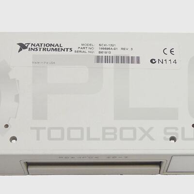 Nouveau NATIONAL INSTRUMENTS SCXI1321 Terminal De Calibratio