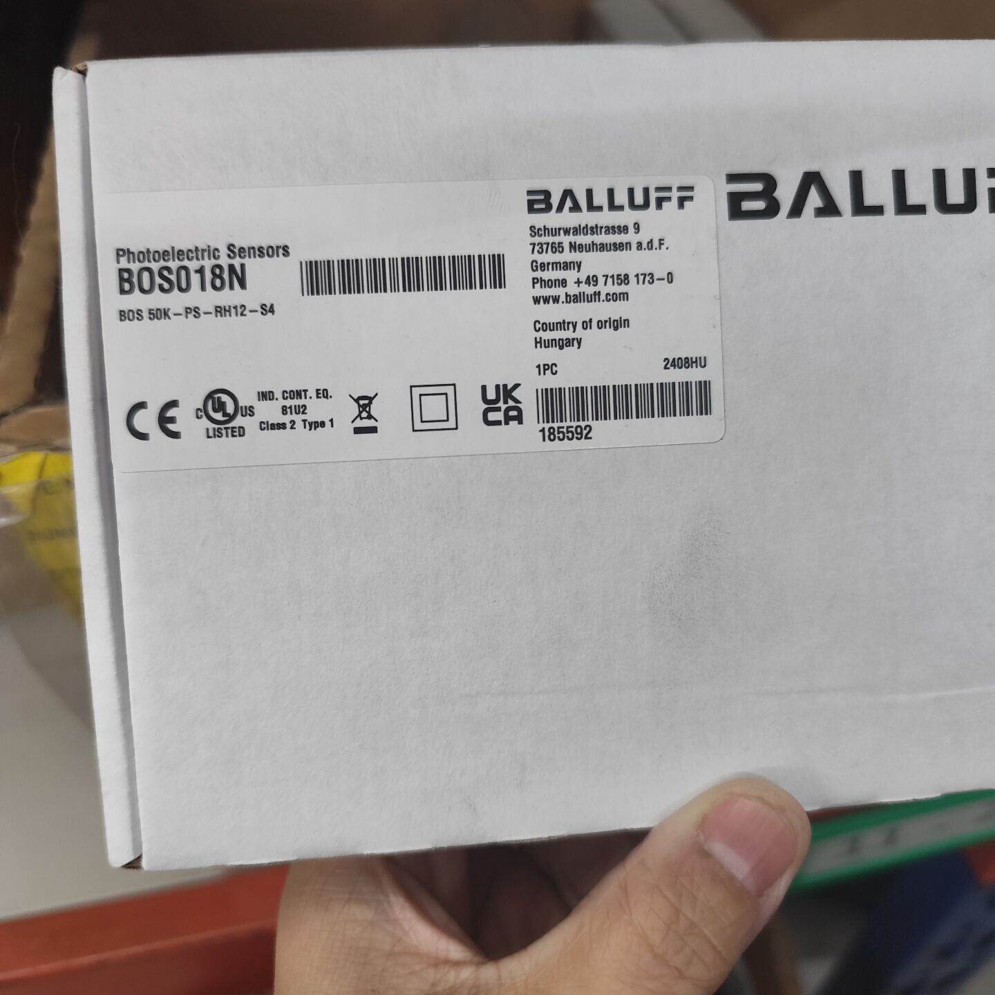 议价Balluff Photo Sensor Bos018n Model Bos 50KPsR适用图片