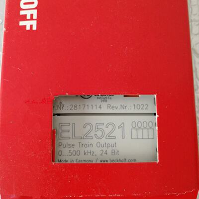 配件倍福EL25210024CX10200010CX10200011EL2624新原装PLC模块议