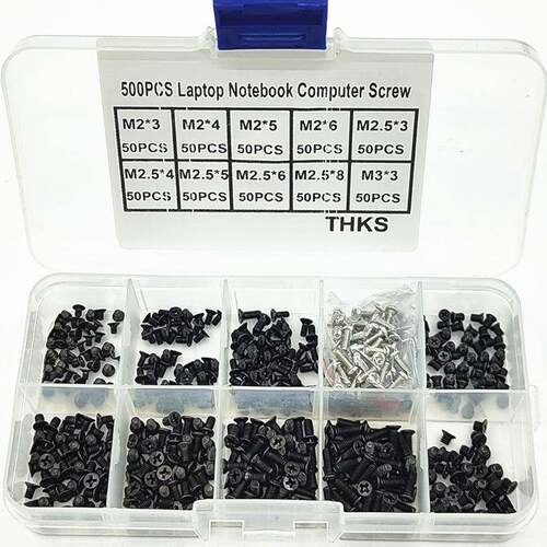 500PCS/盒碳钢M2-M3系列微型KM沉头十字螺丝电子产品通用数码螺丝