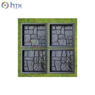 仿石墙砖步道模具ABS塑料模具景观围墙文化石水泥板模具