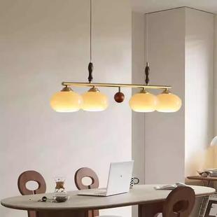 2025年美式 宅寂风复古中古风vintage灯餐厅客厅吊灯轻奢中山灯具