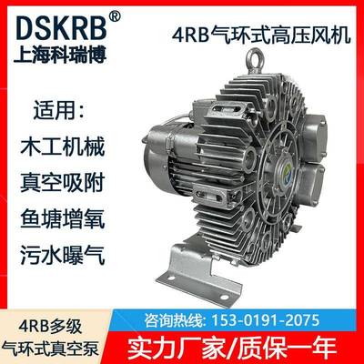 4RB-510-H26380V2.2KW真空吸附木工机械大吸力气环式真空泵