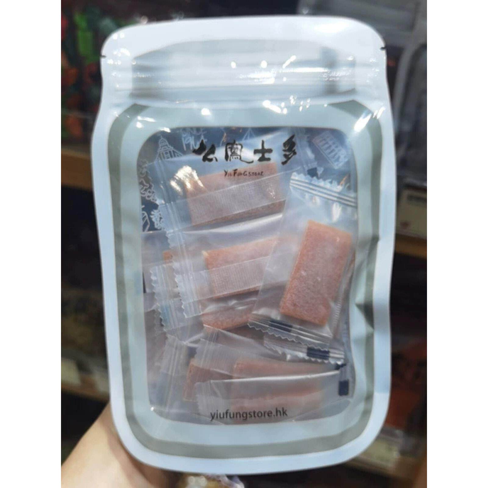 新品香港么凤士多幺凤水蜜桃味话梅片75克水果干梅干清香酸甜桃肉