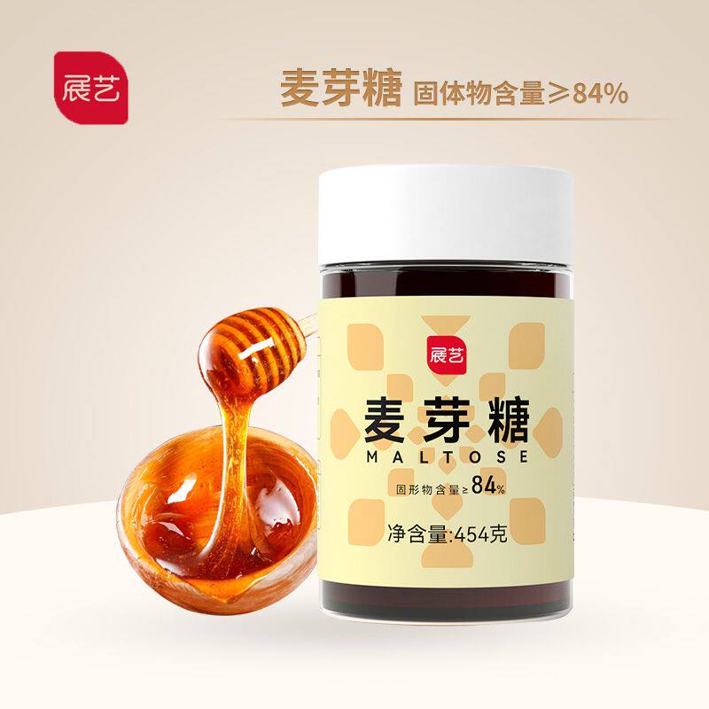 烘焙原料 展艺麦芽糖搅搅糖糖果糖浆糖稀儿时饴糖 原装454g包邮