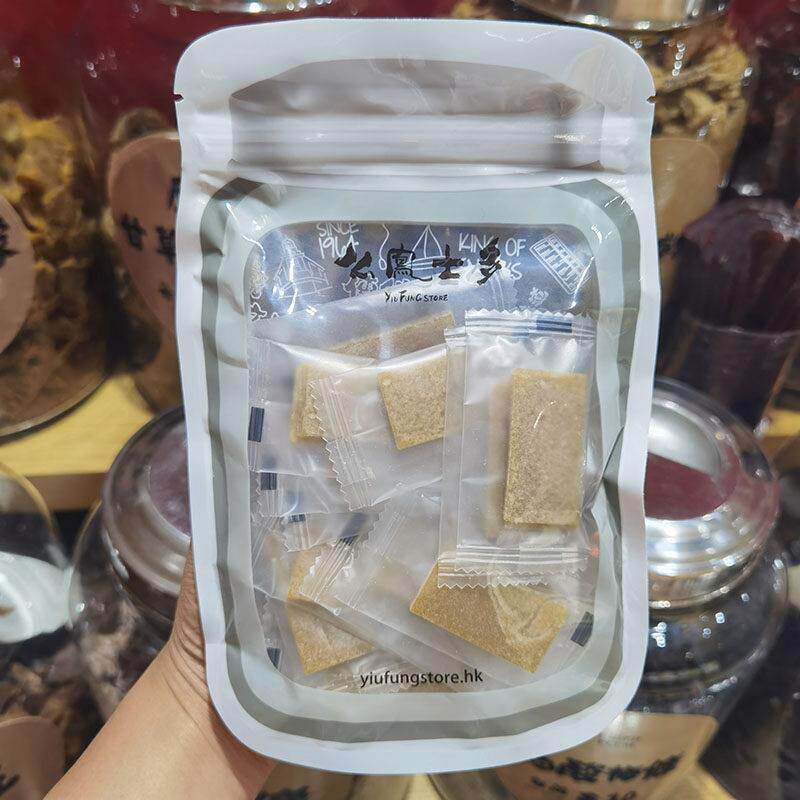 新品香港代购么凤士多菠萝味话梅片75克独立袋装水果干话梅干零食