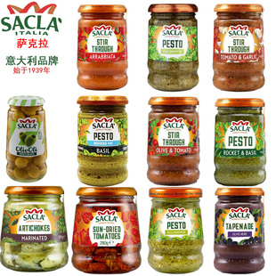 SACLA PEST意大利萨克拉经典罗勒派斯托意粉酱复合意大利面酱