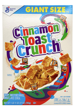 郑秀晶同款cinnamon麦片general mills toast crnugh肉桂吐司麦片