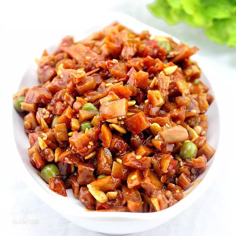 天津特产老南市酱园五仁酱丁开胃微甜辣八宝酱菜500g咸菜特产下饭