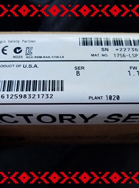 议价1756-LSP AB GuardLogix系列 1756-LSP 未拆封，现货