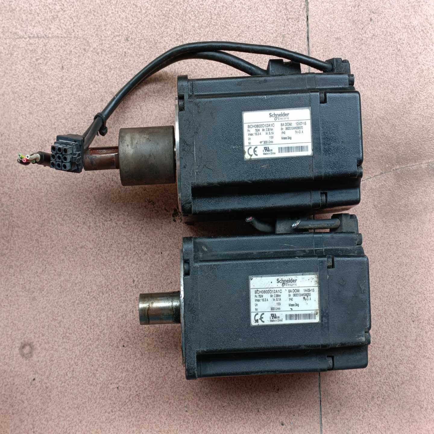 施耐德伺服马达BCH0802O12A1C 750W一议价商品