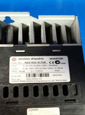 【星慕电子】Shihlin士林变频器SS2-021-0.75K，议价