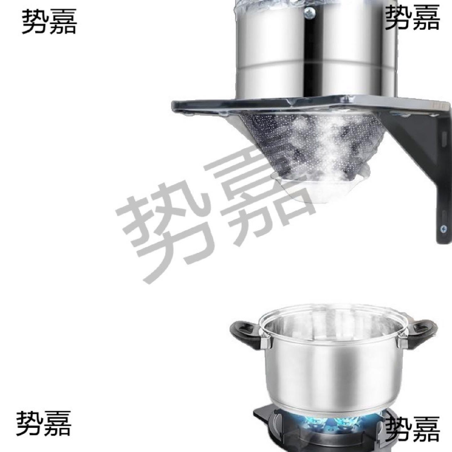 不锈钢前方后圆排气扇高速抽风机厨房家用油烟机工业换气扇无