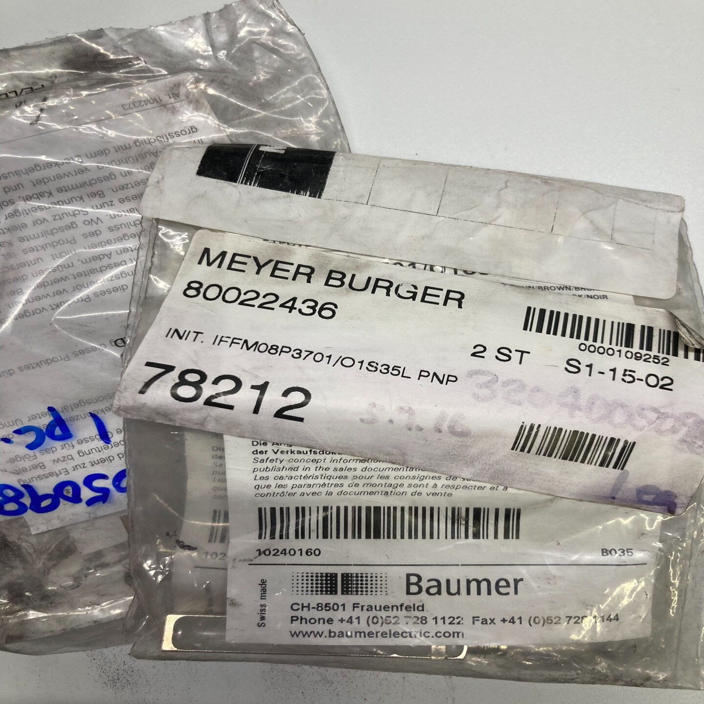 Baumer宝盟IFFM08P3701/O1S35LP询价