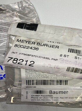 Baumer宝盟IFFM08P3701/O1S35LP询价