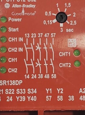 AllenBradley GuardMaster MSR138DP 440RM23143 Relais De Scuri