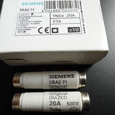 议价Siemens西门子熔断器5SA2112A5SA27120ADIE16D16