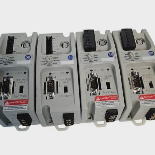 LOT OF 4 ALLEN BRADLEY 1761NETAIC ADVANCED INTERFACE CONVERT