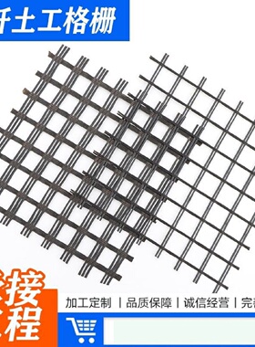 玻璃纤维钢塑单双向塑料自粘式EGA玻纤土工格栅沥青路面防裂网
