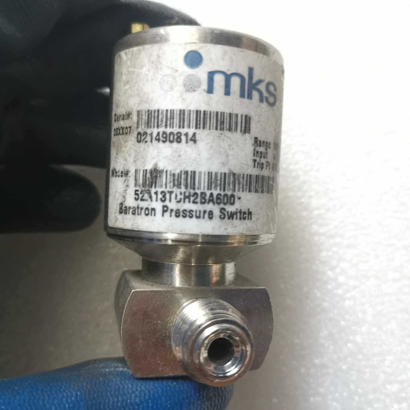 MKS压力开关，型号52A13TCH2BA600，工作范围1~议价