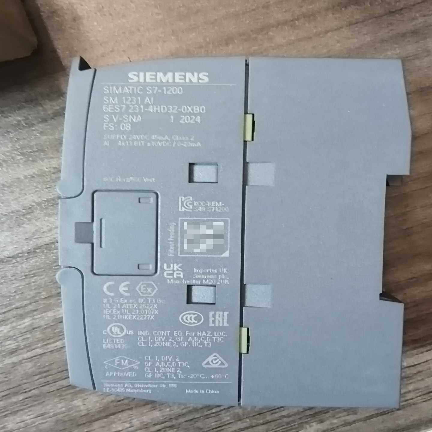西门子SIMATICS7-1200SM1231AI，--议价商品