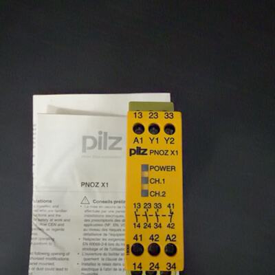 德国原装PILZ皮尔兹安全继电器PNOZ X1型号77430议价