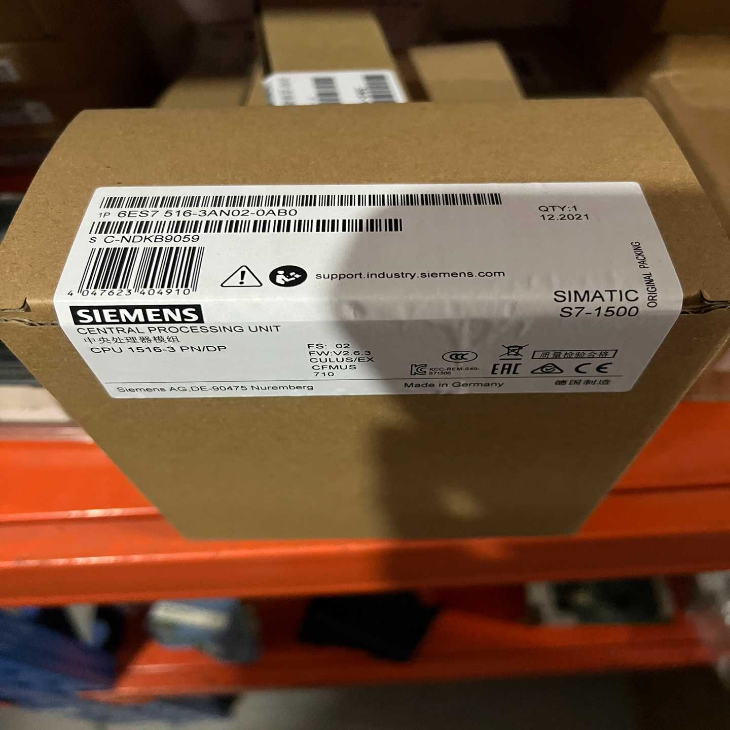 6ES7516-3AN02-0AB0实价不询价