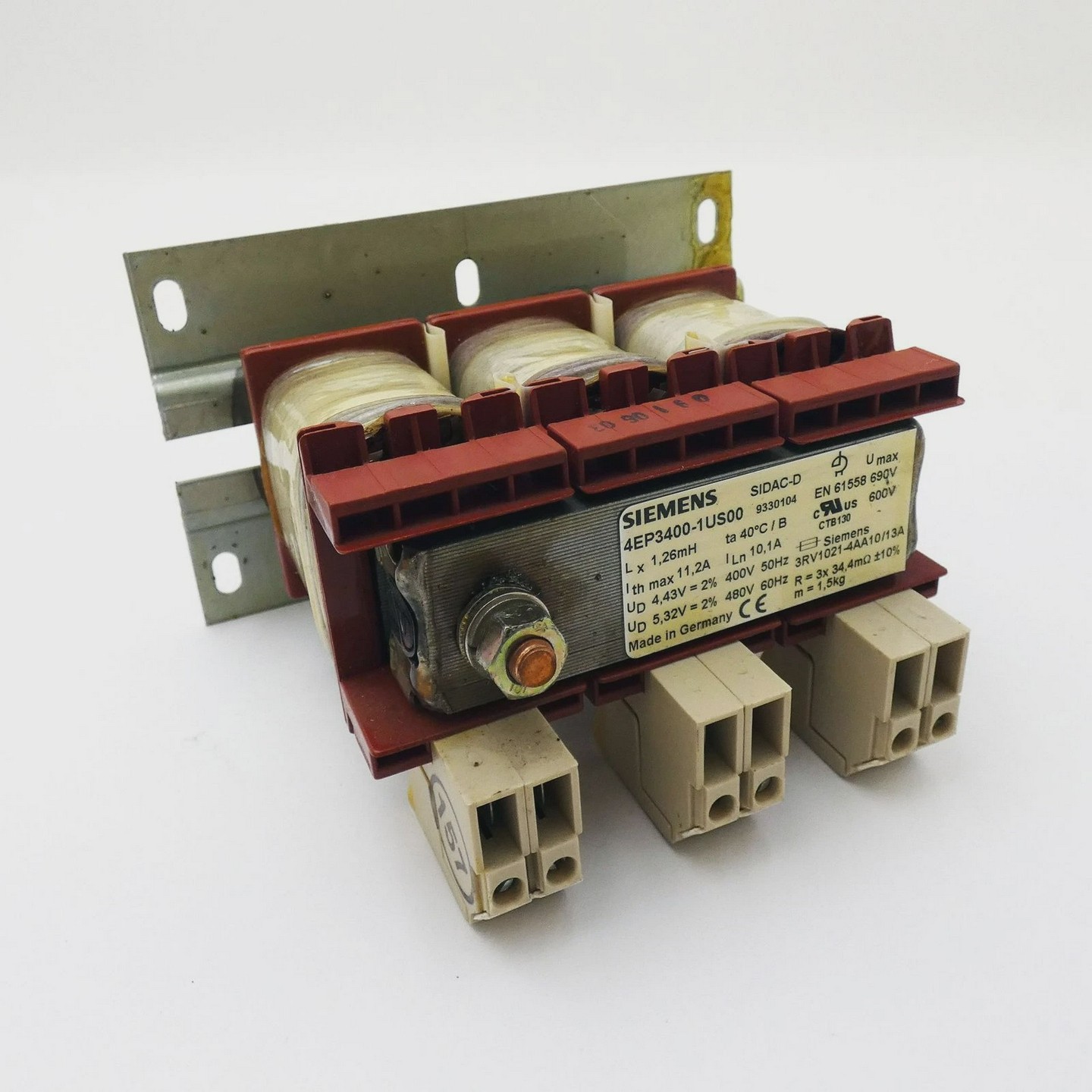 SiemensSidac-D4EP3400-1US00ILn10,1ANetzdrossel-used-