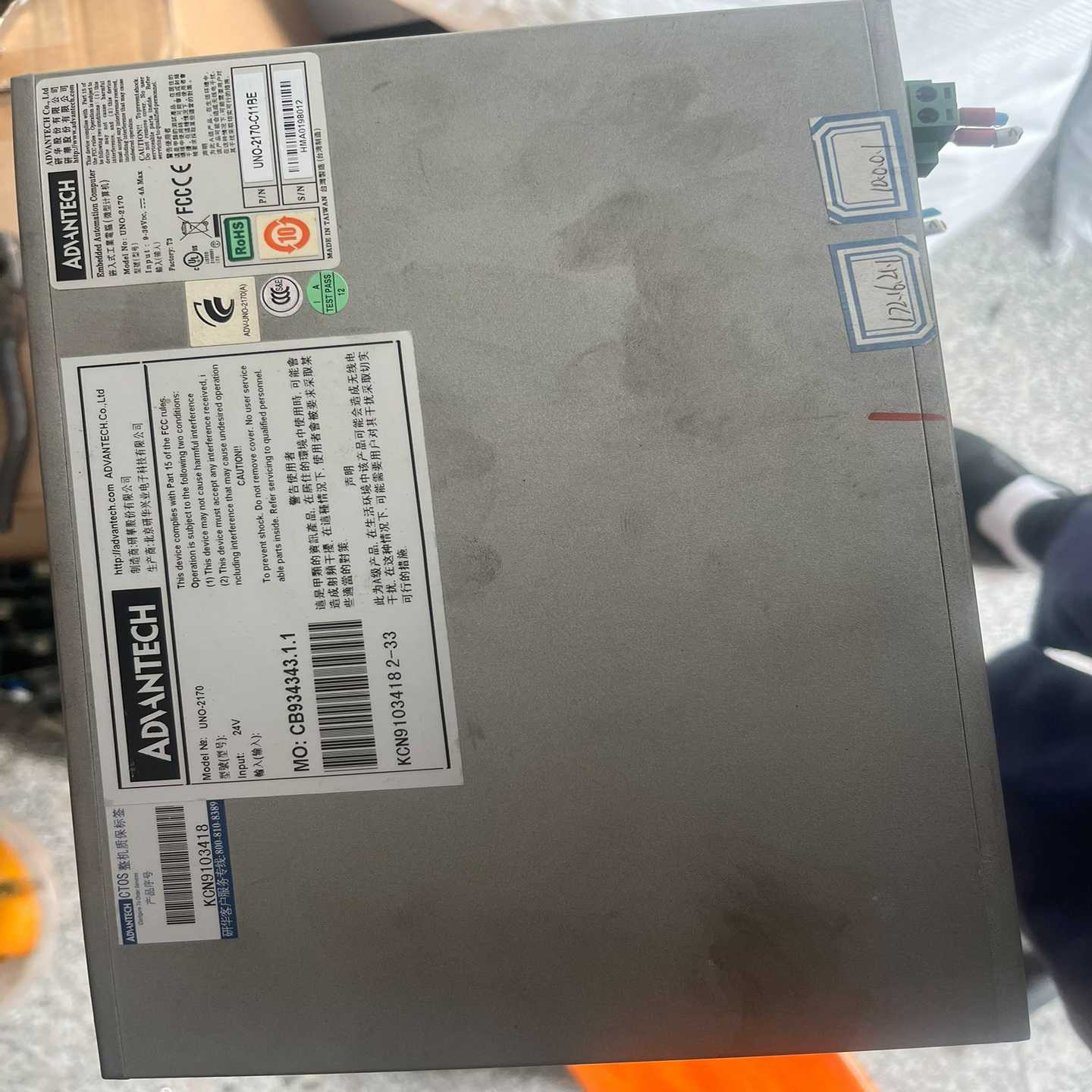 咨询-研华UNO-2170功能一切正常有13台