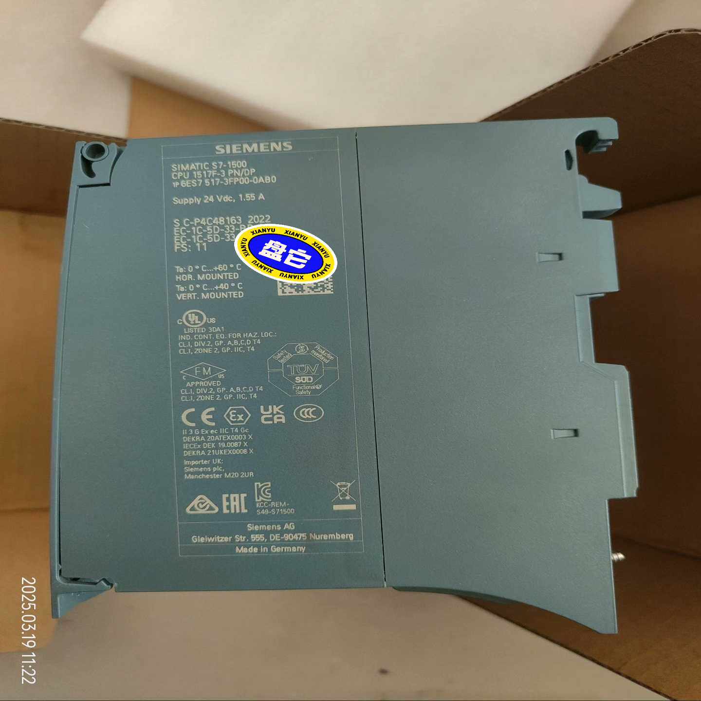 6ES7517-3FP00-0AB0裸机一台询价