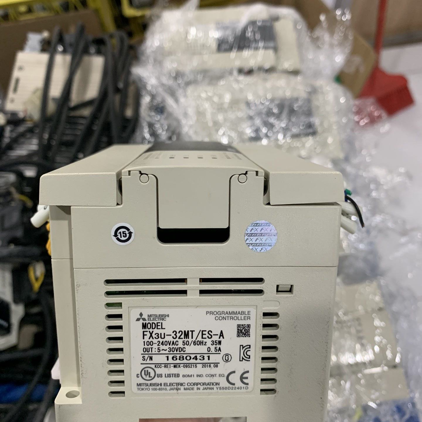 三菱PLCFX3U32MTESA原装正品拆机功能--议价商品