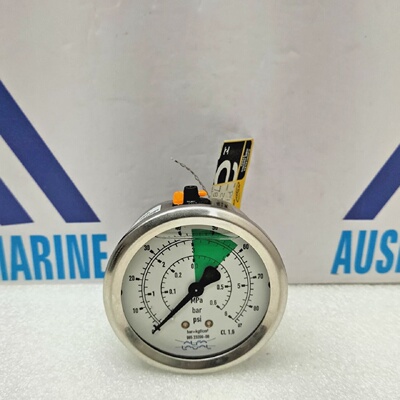 Alfa Laval 9842320900 Pressure Gauge For DPU36C125 06 BAR087