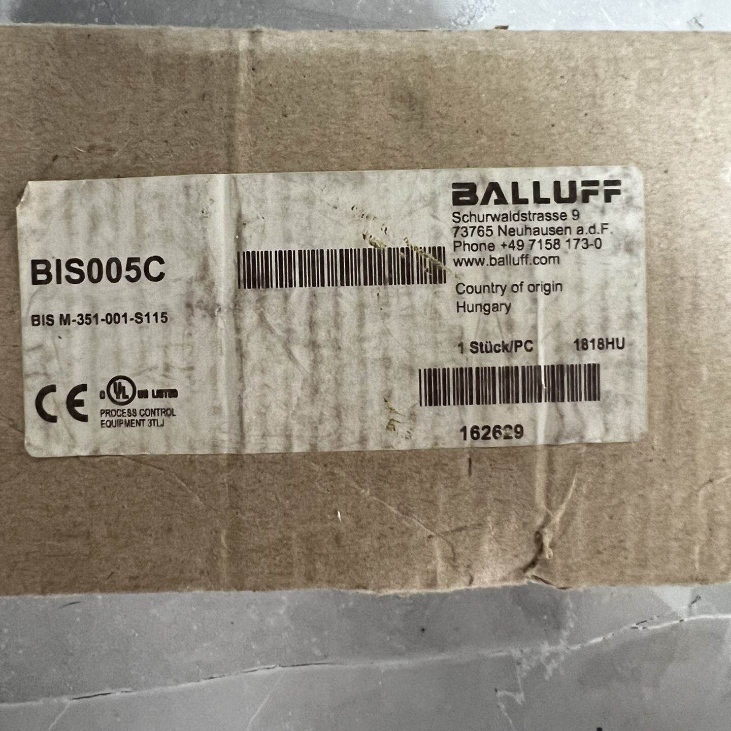 【询价】巴鲁夫读写头BIS005C  BIS M-351-001-S适用