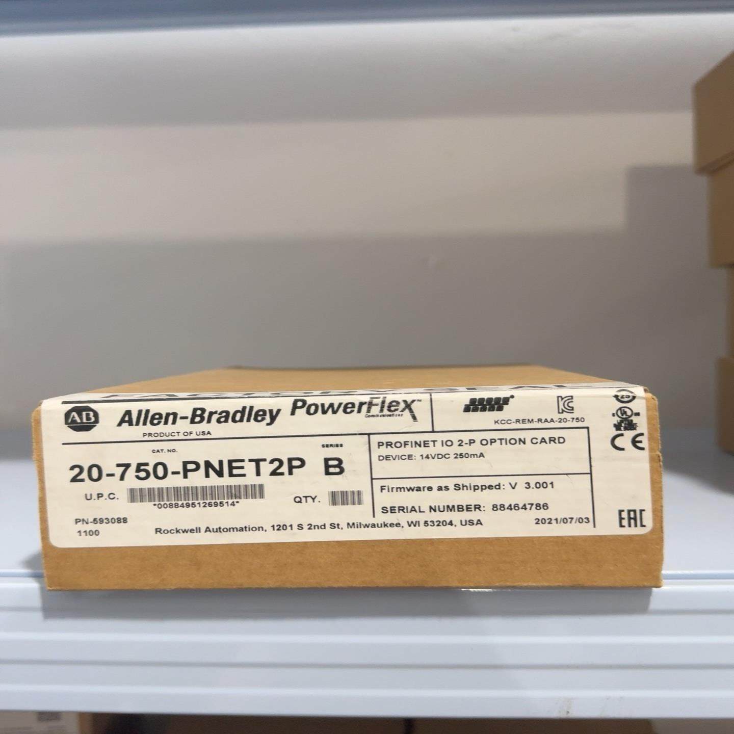 【请询价】AB 20-750-PNET2P B全新原装正品PROFI