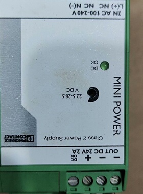 菲尼克斯电源模块MINIPS100240AC24D议价