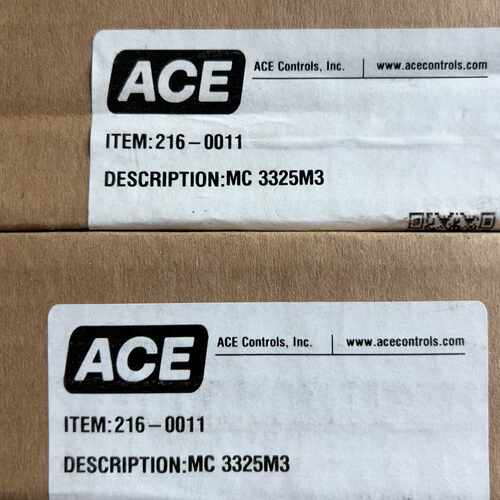 ACE缓冲器MC3325M3，货号216-0011，全新带包-议价