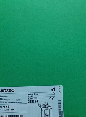 施耐德ATS48D38Q软启动器230415V电压50