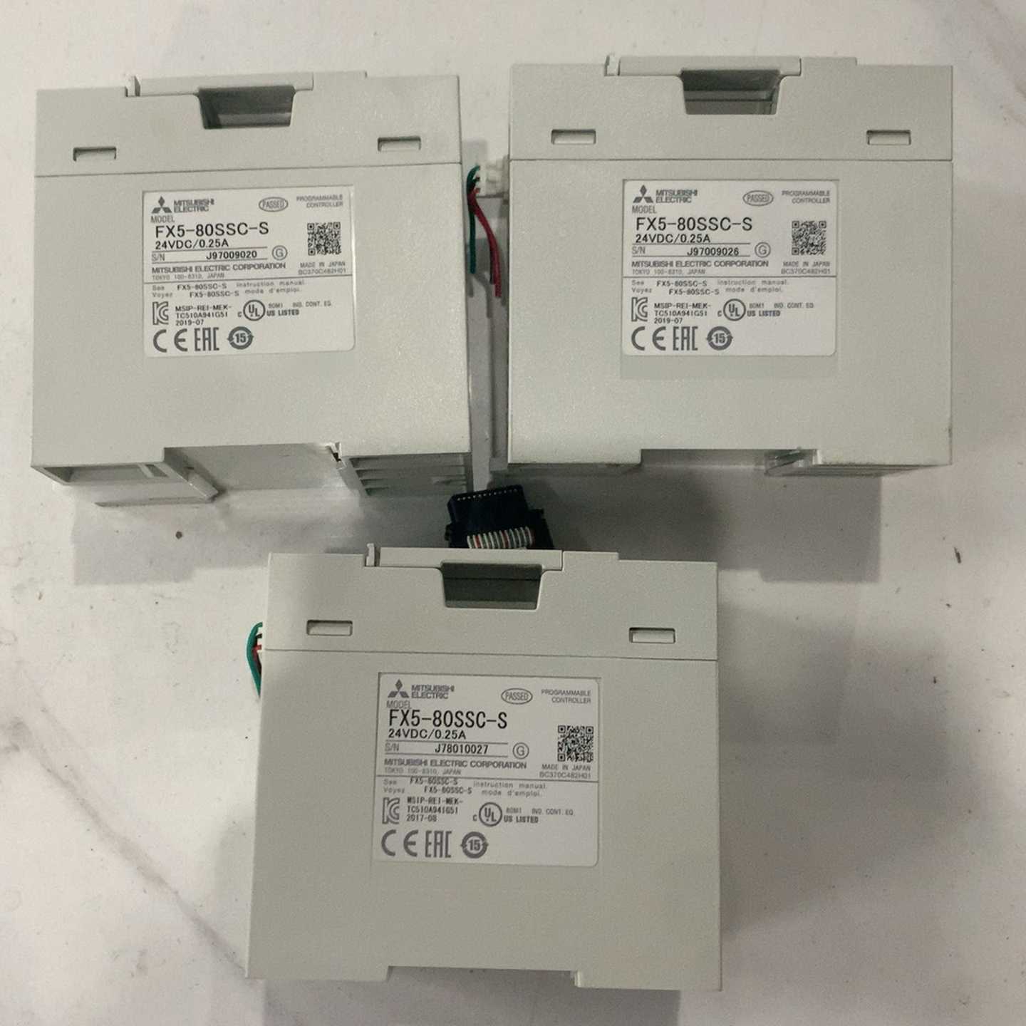 三菱FX5-80SSC-S光纤定位模块，原装正品，功能正常，-议价