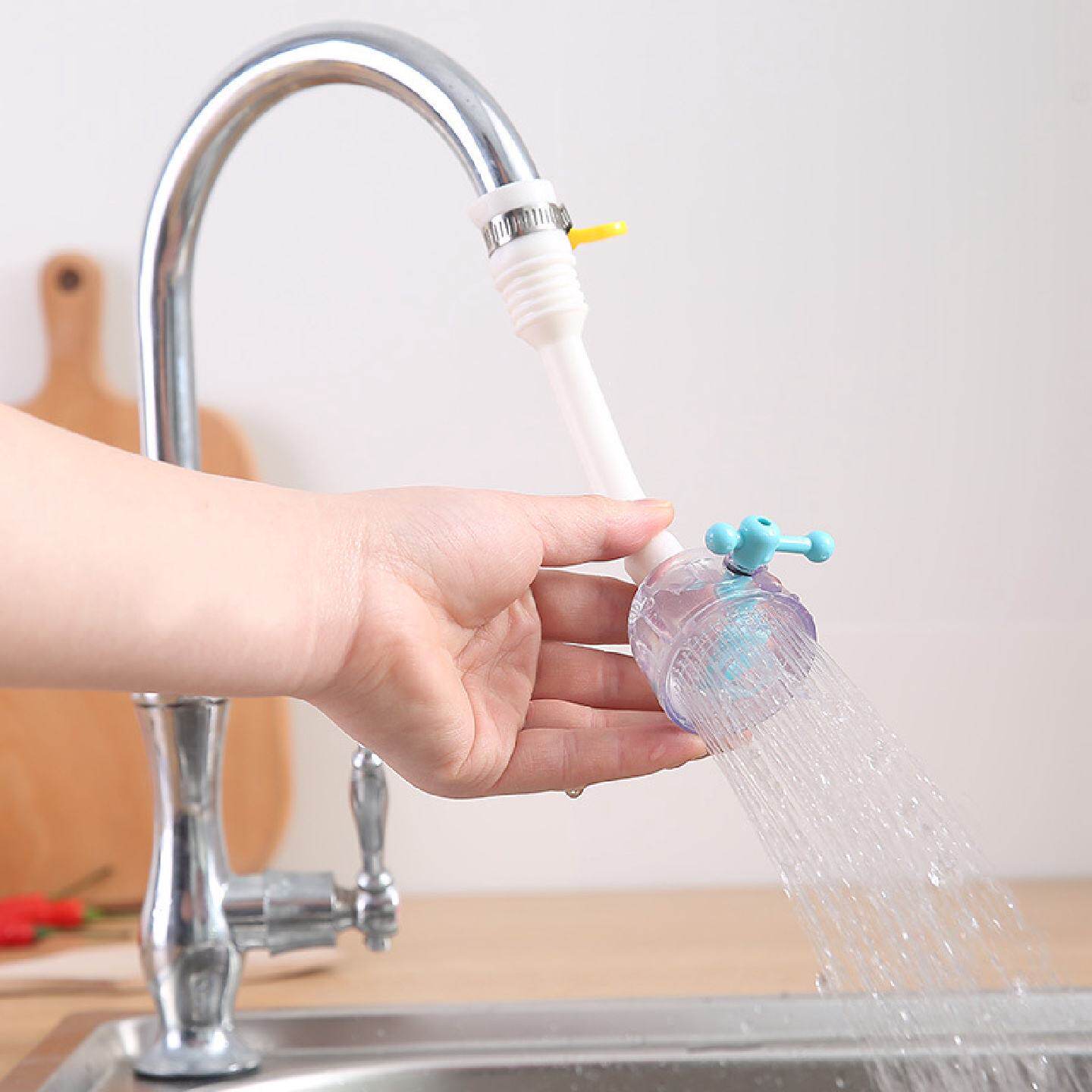 防水溅水龙头出水口头嘴洒家用厨房浅防贱通用水笼延长喷水龙防溅