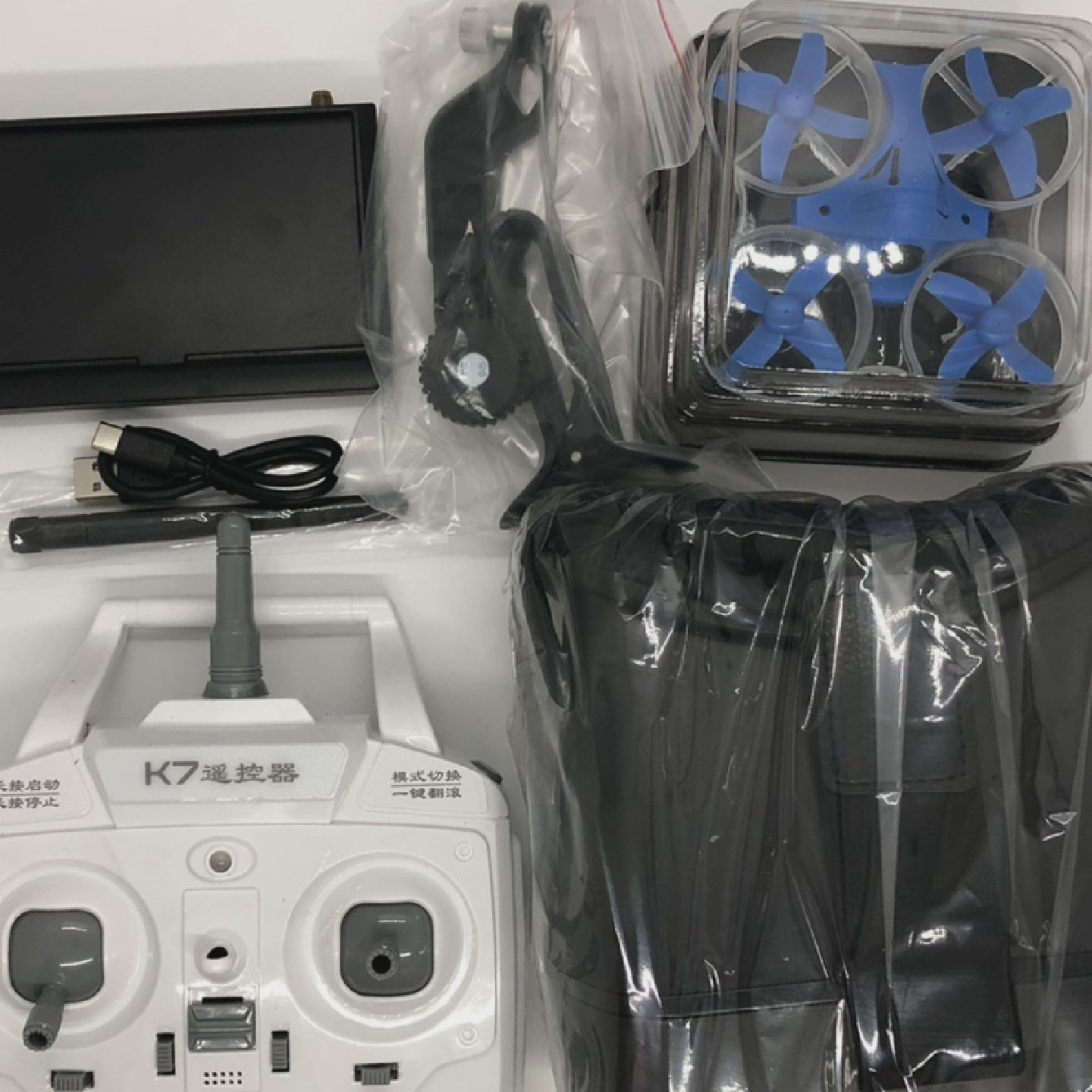 飞北科云创q75第一视角fpv眼镜穿越机无人机电池桨叶电机螺旋配件