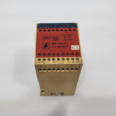 PEPPERL  FUCHS WE77EX2 SWITCH AMPLIFIER 01543S