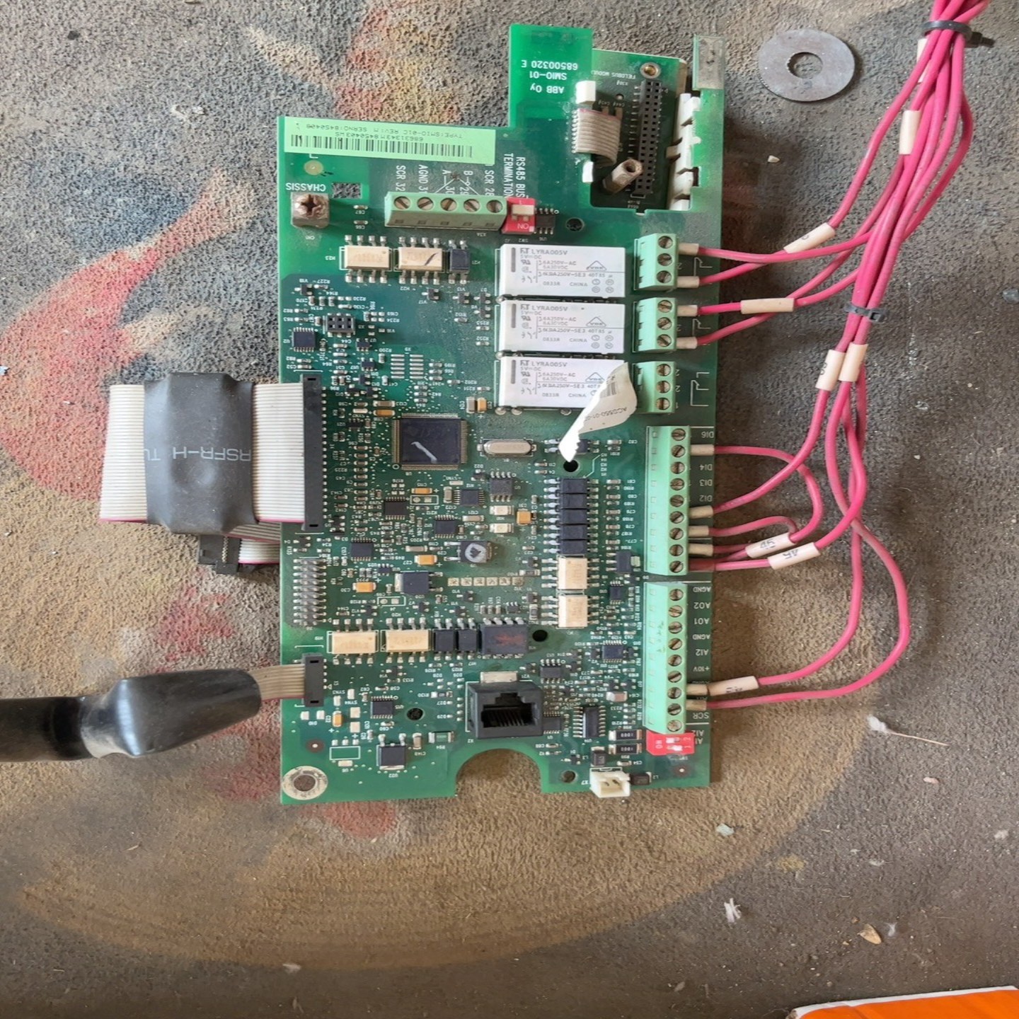 【请询价】ABB变频器ACS550-01-072-4主板一个功能包好