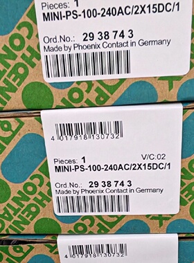 全新原装正品菲尼克斯两路输出开关电源MINIPS1议价