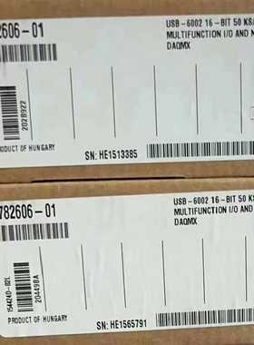 NIUSB-6002数据采集卡全新