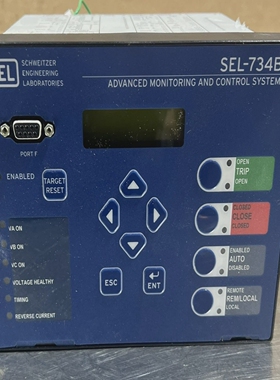 SchweitzerSEL-734B高级计量系统SEL07340D9F1D1626EXX6D3AN