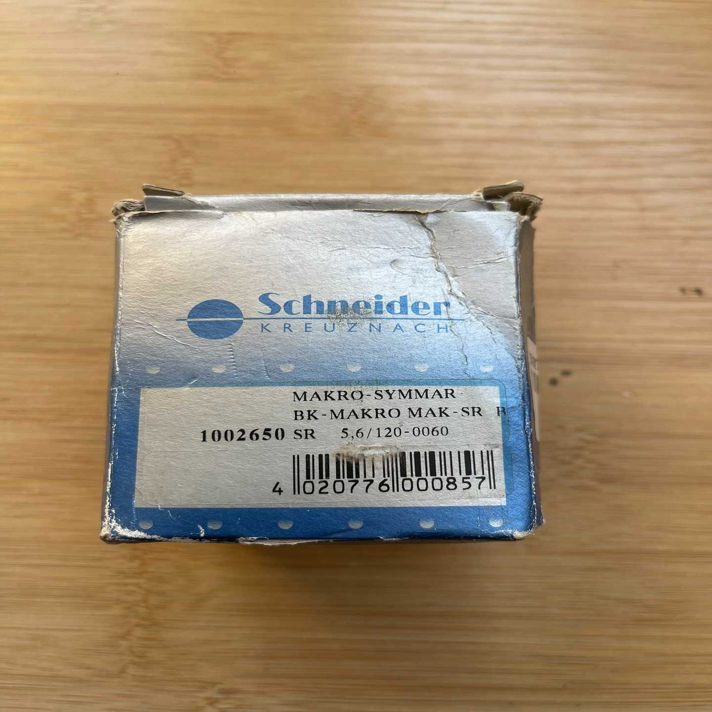 MAKRO-SYMMAR 5.6/120-0060 施耐德镜一议价商品