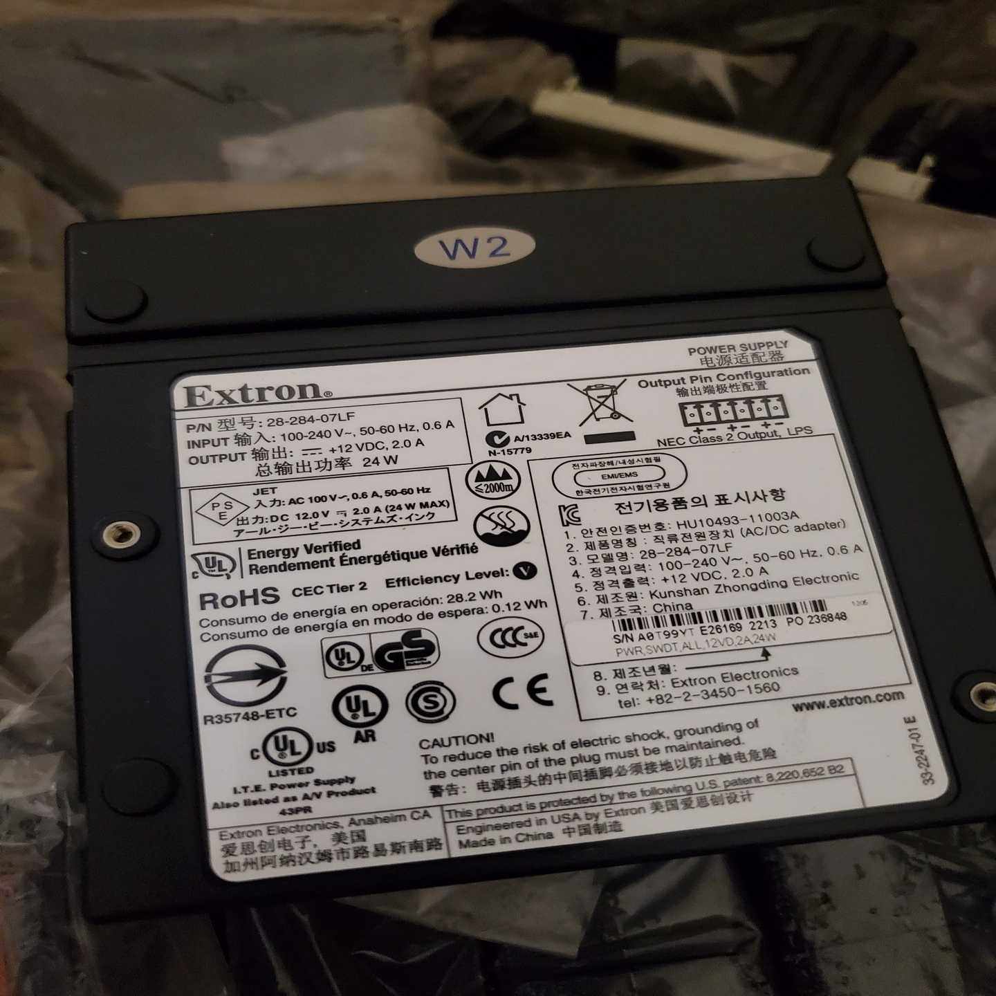 议价议价询价EXTRON爱思创28-284-07LF 12v 24w议价